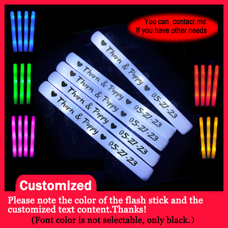 Wedding Supply Bulk - 20/30/40 Pezzi Bastoncini Luminosi LED RGB