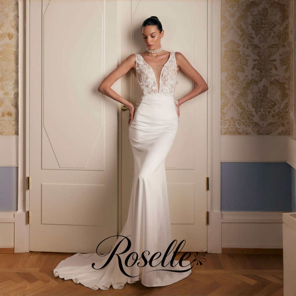 Wedding Qw - Abito da sposa a sirena con