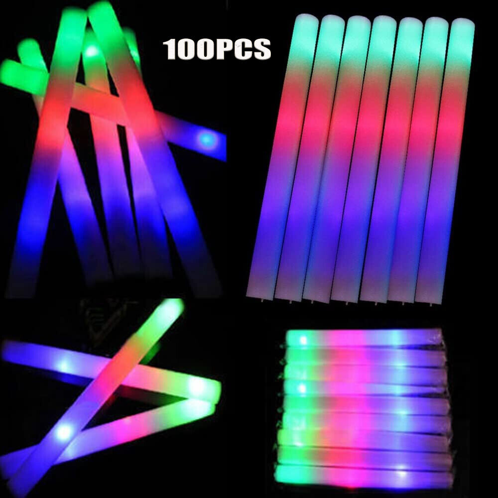 Wedding Supply Bulk - Bastoncini Luminosi LED in Schiuma, Confezione