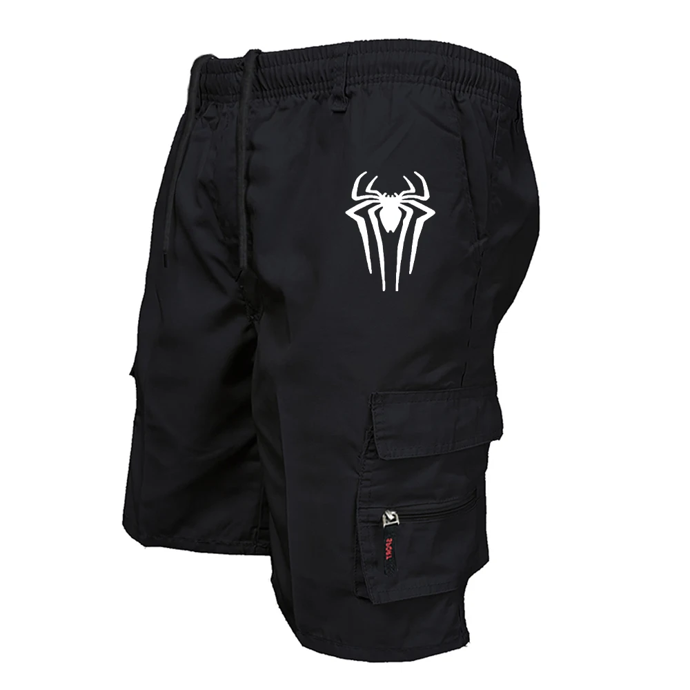 Wedding Job - Pantaloncini cargo da uomo con stampa