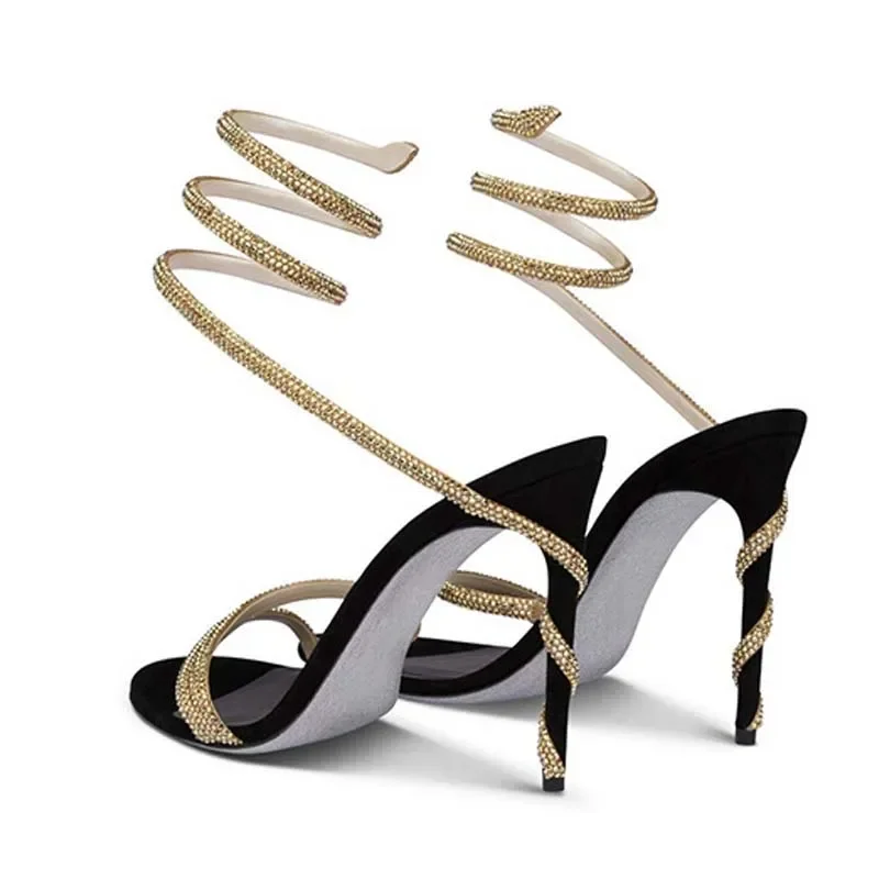 Wedding Super - Eilyken Moda Crystal Stiletto Tacchi alti