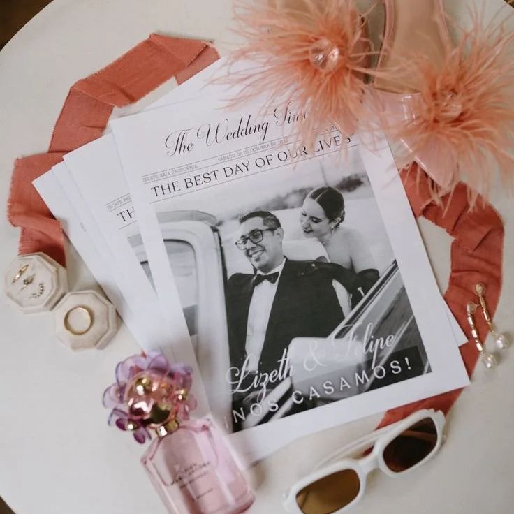 Wedding Supply Business - Personalizzato salva la data foto carta