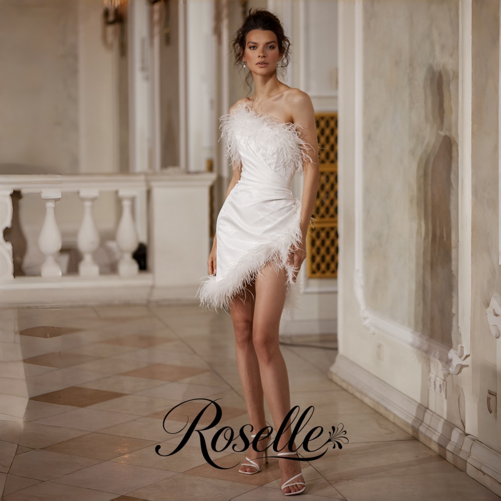 Wedding Qw - Abito da sposa mini a tubino