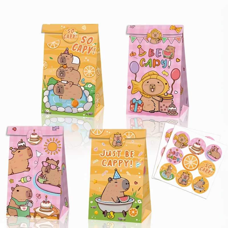 Wedding Event Supply - 12/24/48 pezzi Capibara Sacchetti di caramelle