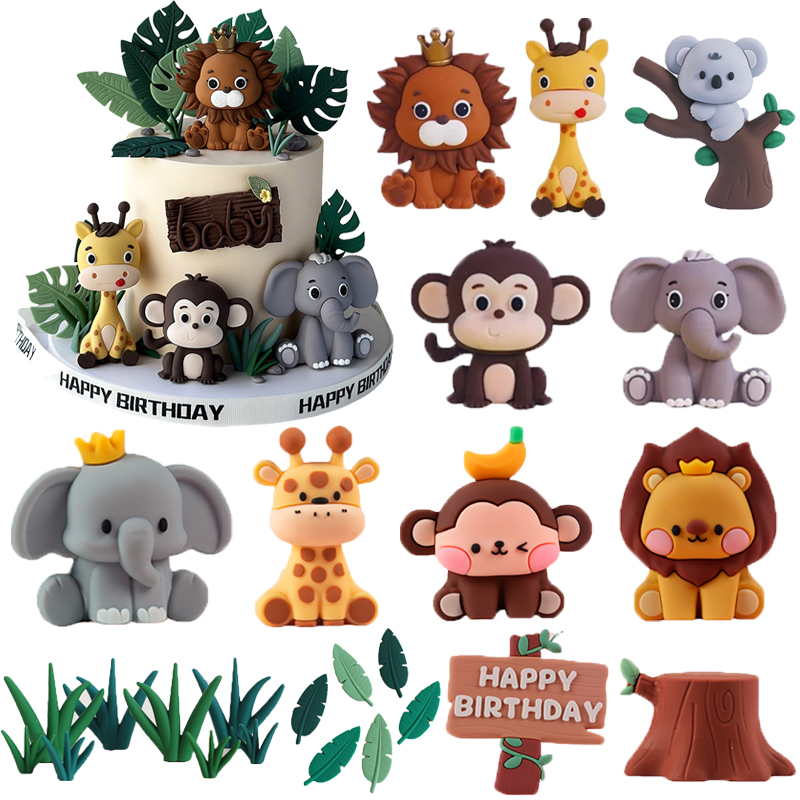 Wedding Zoo - New Forest Jungle Animals Decorazioni per