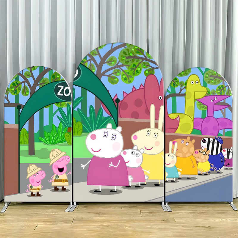 Wedding Zoo - Copertura per fondale piatto 2D a