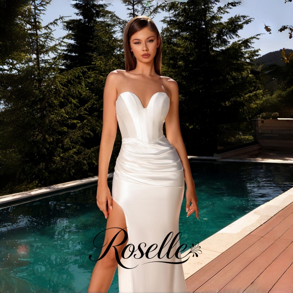 Wedding Qw - ROSELLE Abito da Sposa Elegante a