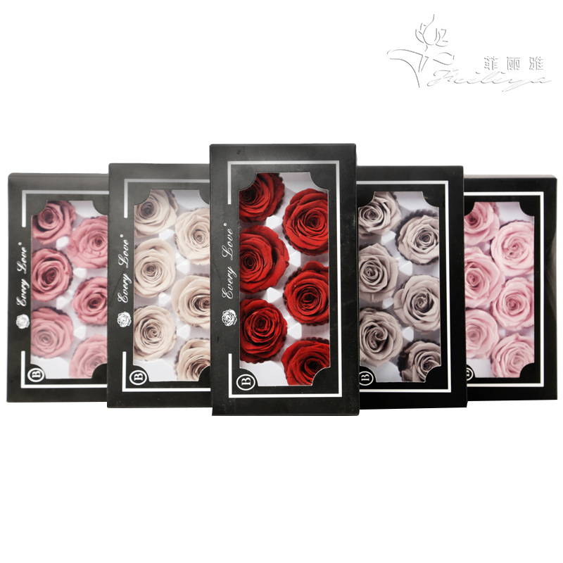 Wedding Supply Bulk - 6 teste di fiori di rosa