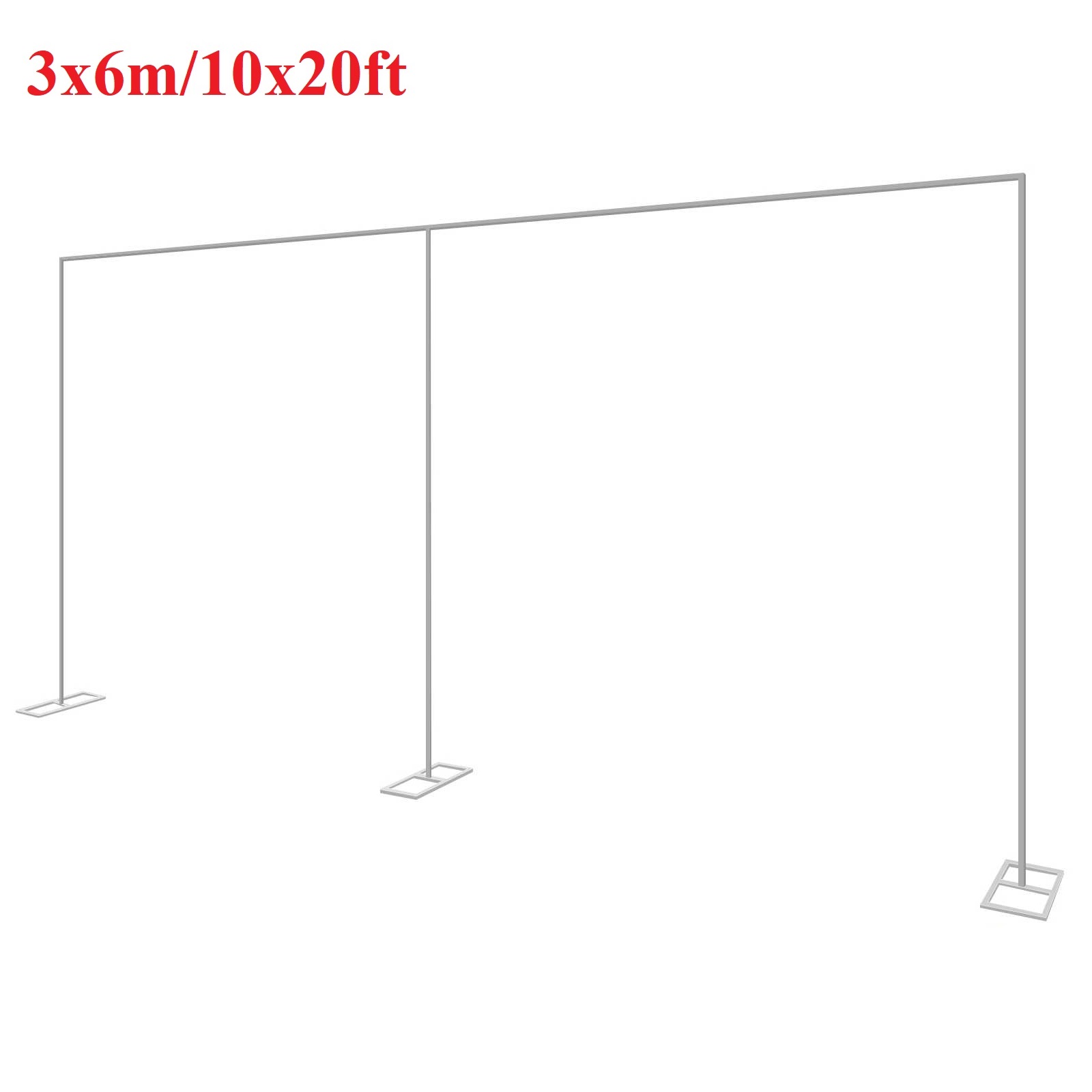 Wedding Support - 3x6m/10x20ft Metallo Arco di Nozze Stand