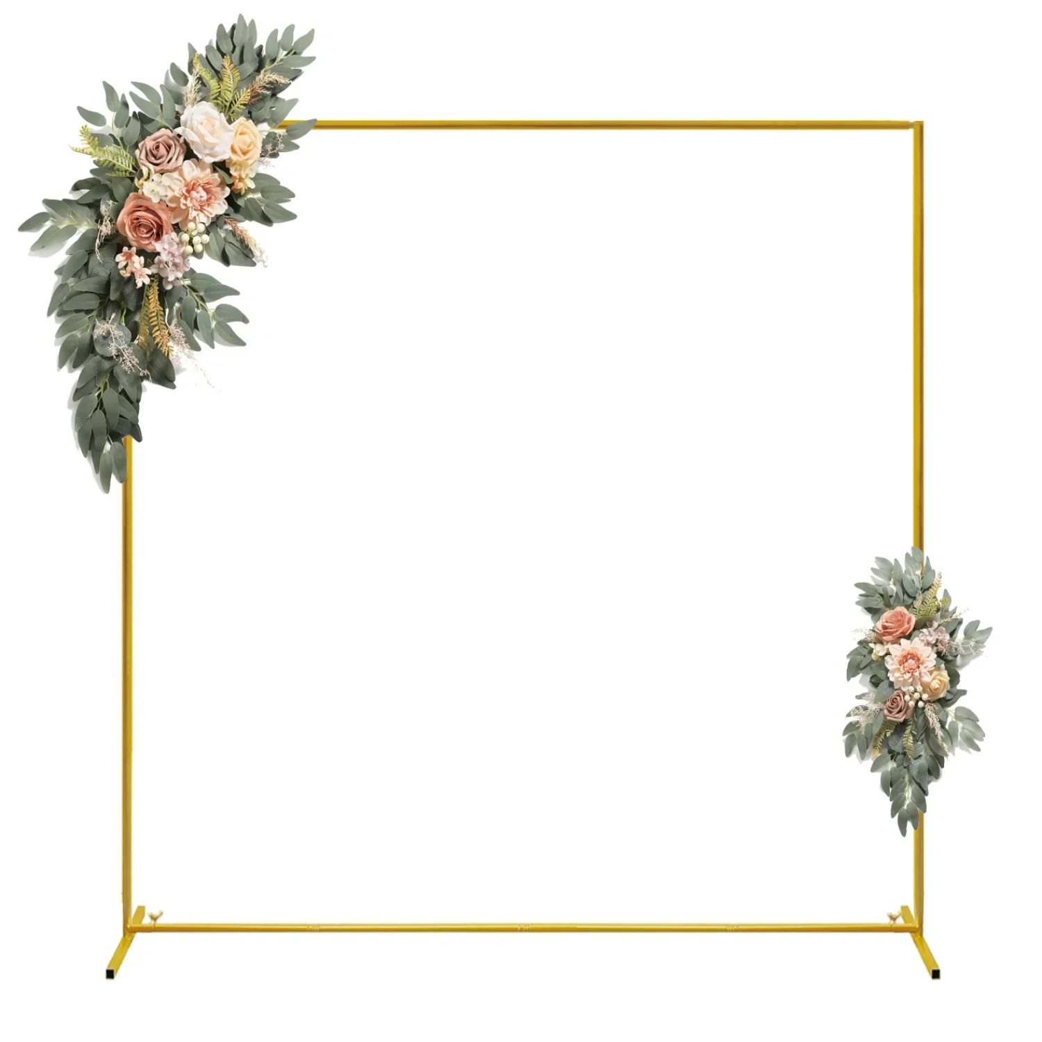 Wedding Support - Archi Nuziali Dorati, Supporto Quadrato per
