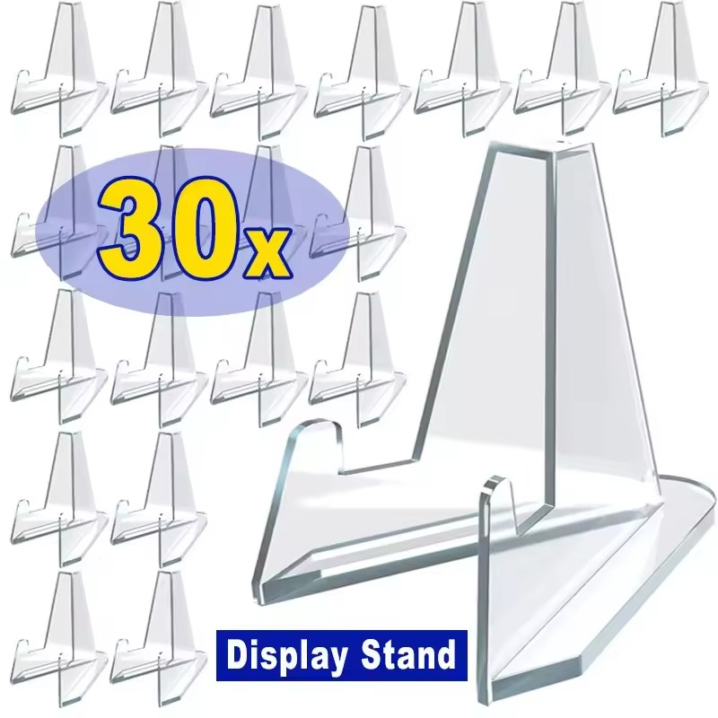 Place Card Holder - 30-1 Pezzi Espositore Triangolare per Carte,
