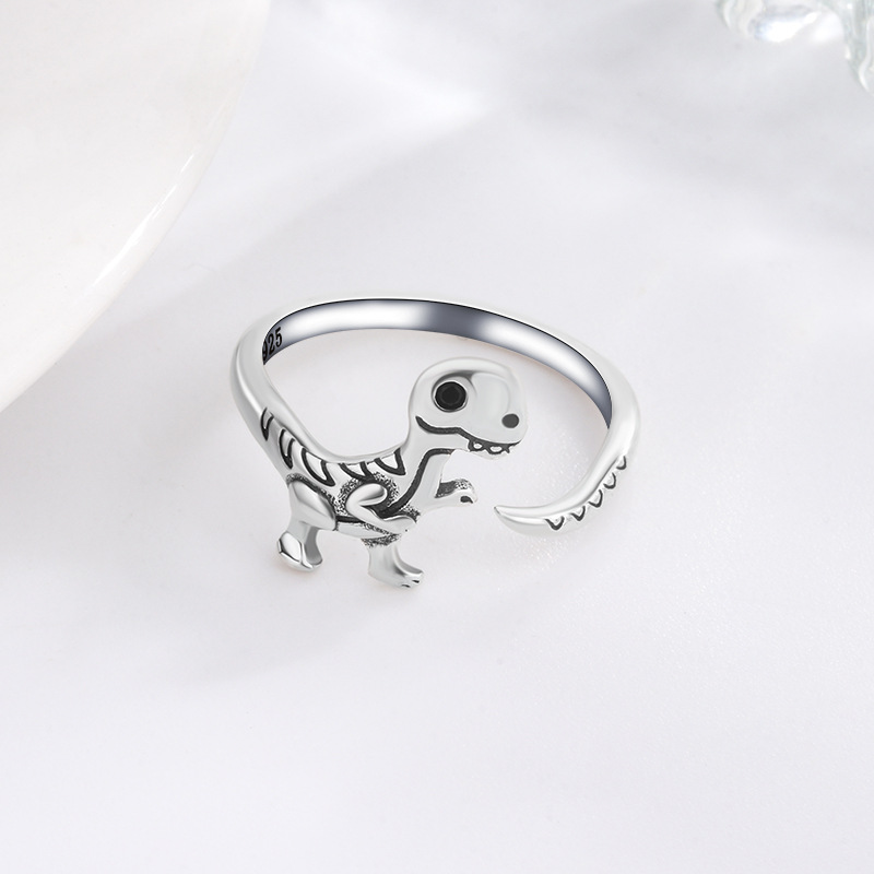 Nuovo in argento 925 Dinosaur  - Wedding Job recensione e prezzo