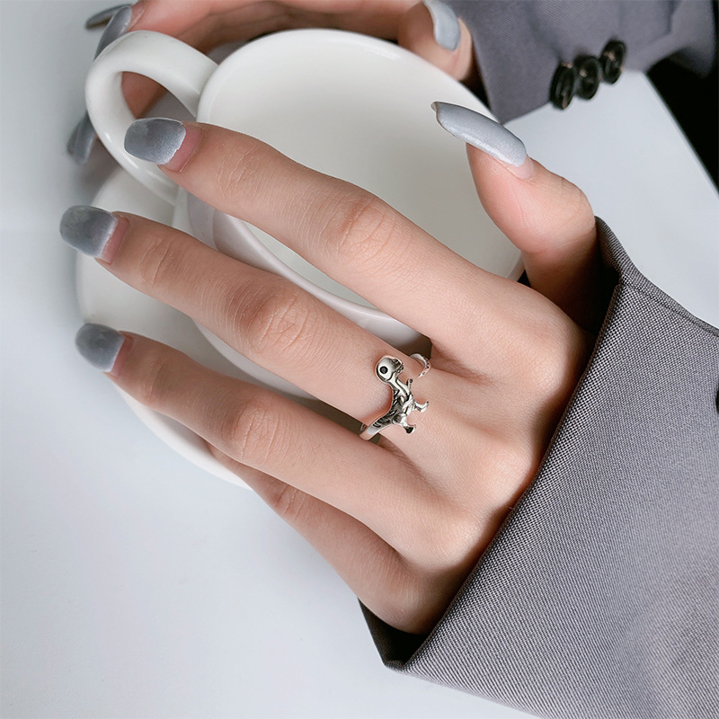 Nuovo in argento 925 Dinosaur  - Wedding Job recensione e prezzo