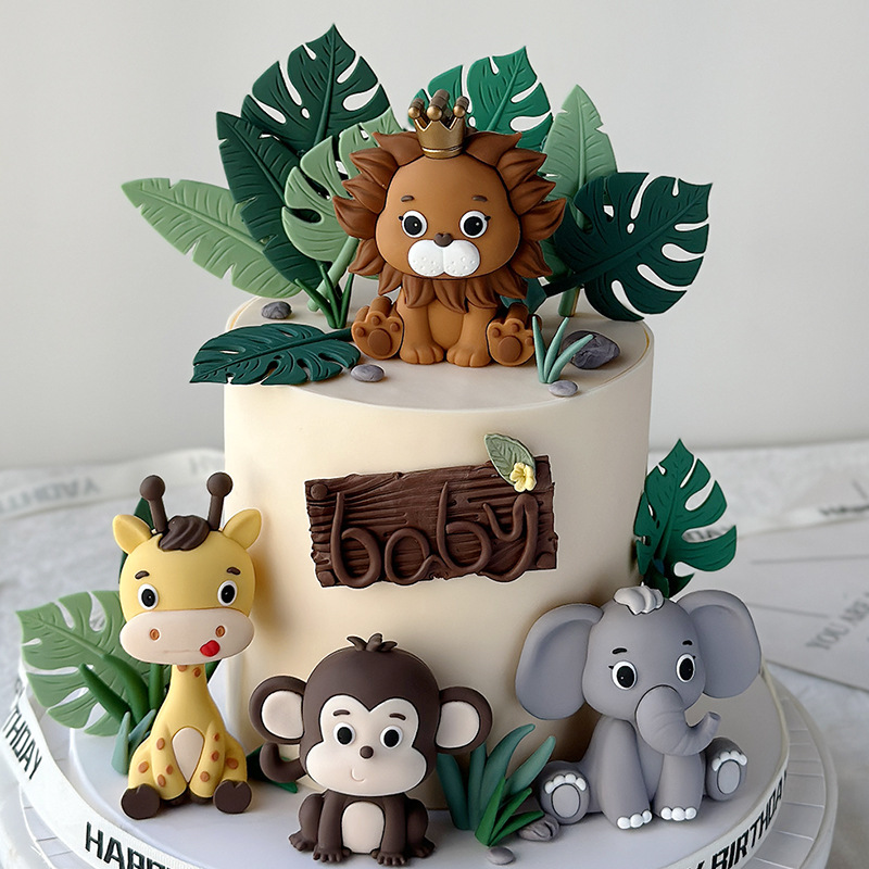 New Forest Jungle Animals Deco - Wedding Zoo recensione e prezzo