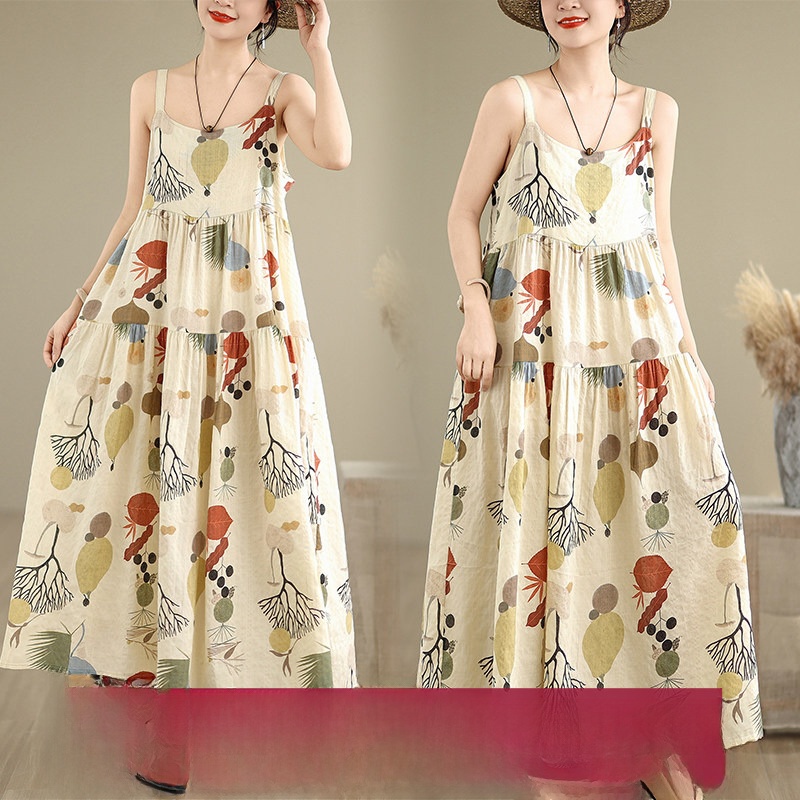 Abito Lungo Estivo in Cotone e - Good Floral & Wedding Decor Supply Photos recensione e prezzo