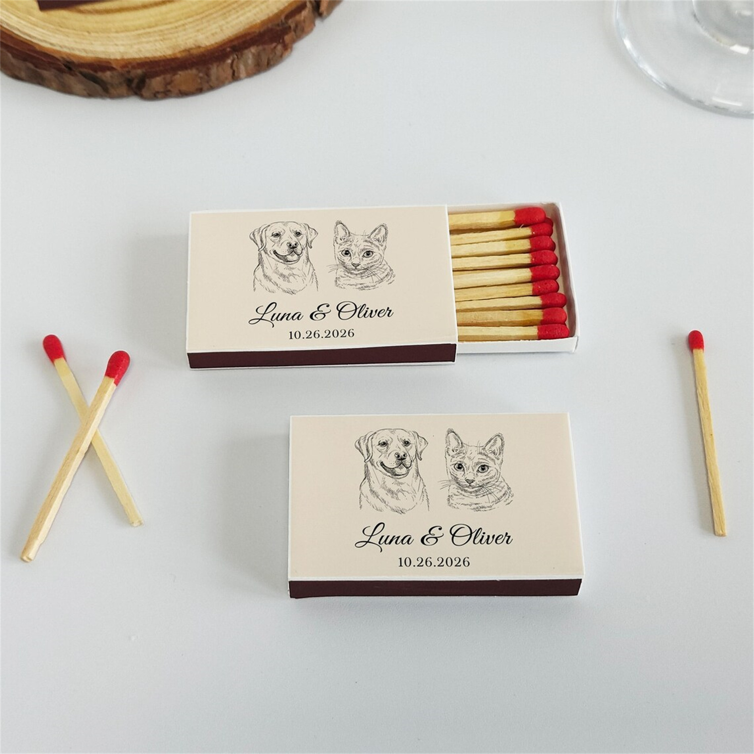 Scatole di fiammiferi personal - Wedding Supply Bulk recensione e prezzo