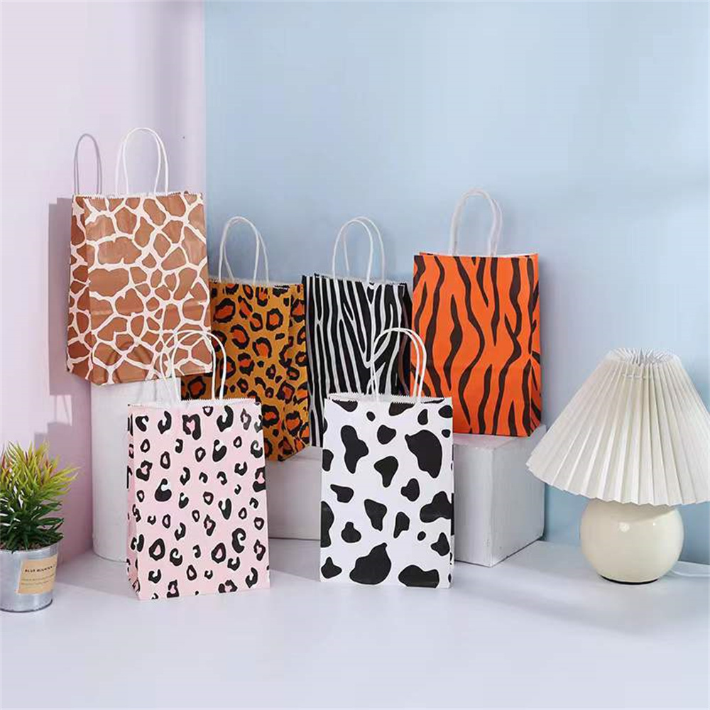 4Pcs Jungle Party Bags sacchet - Wedding Zoo recensione e prezzo
